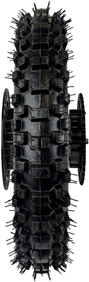 12" Rear Rim Wheel Disk Brake 80/100-12 Tire Tube Apollo SSR 50cc 125cc XR CRF Dirt Pit Bike Tao Kayo TSD 110 TD 125 15mm Axle With Brake Rotor and 428 41T Sprocket (12 inch) (Kit)