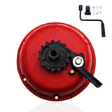 Electric Start Recoil Pull Starter Assembly for Predator 212cc Engine Compatible with Coleman CT200U CT200U-EX BT200X TrailMaster(Red)