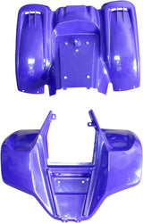 Kazuma Meerkat Front and Rear Fender Set Plastic Redcat 50CC ATV BLUE (Kit)