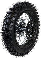12" Rear Rim Wheel Disk Brake 80/100-12 Tire Tube Apollo SSR 50cc 125cc XR CRF Dirt Pit Bike Tao Kayo TSD 110 TD 125 15mm Axle With Brake Rotor and 428 41T Sprocket (12 inch) (Kit)