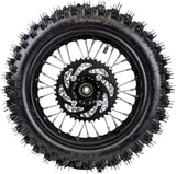 12" Rear Rim Wheel Disk Brake 80/100-12 Tire Tube Apollo SSR 50cc 125cc XR CRF Dirt Pit Bike Tao Kayo TSD 110 TD 125 15mm Axle With Brake Rotor and 428 41T Sprocket (12 inch) (Kit)