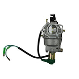 Generator Carburetor with Solenoid, Gaskets, Fuel Line - Manual Choke for Honda GX340cc, GX390cc, GX420cc, 8HP, 9HP, 11HP, 13HP Generators Engine