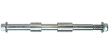 Axle Bolt 15mm x 230mm (9 In) with nut - Bushing 36mm & 22mm