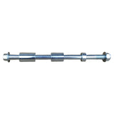 12mm x 215mm Rear Rim Wheel Axle with Bushing compatible with Pit Dirt Bike ATV Mini Bike