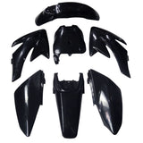 Body Plastic, CRF70, Apollo 007, BLACK