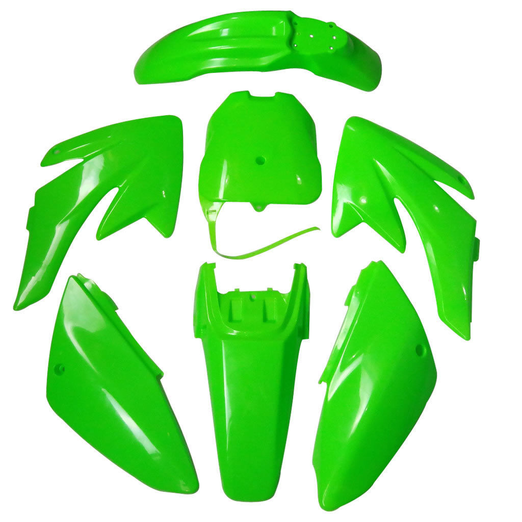 Body Plastic, CRF70, Apollo 007, GREEN