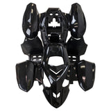 ATV Complete Plastic Body Fender Assembly for Panther 110PL, Coolster 3050B, TaoTao Ata110L Black Design
