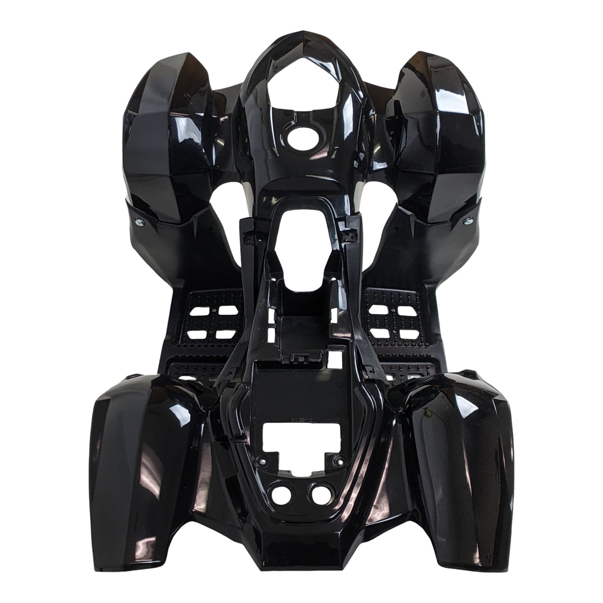 ATV Complete Plastic Body Fender Assembly for Panther 110PL, Coolster 3050B, TaoTao Ata110L Black Design