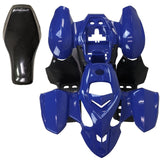 ATV Body Fender Assembly with Seat for Panther 110PL, 125PL Coolster 3050B (Sleek Blue)
