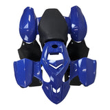 ATV Body Fender Assembly with Seat for Panther 110PL, 125PL Coolster 3050B (Sleek Blue)