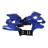 ATV Body Fender Assembly with Seat for Panther 110PL, 125PL Coolster 3050B (Sleek Blue)