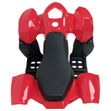 ATV Body Fender Assembly with Seat for Panther 110PL 125PL Coolster 3050B, TaoTao ATA110L (Red)