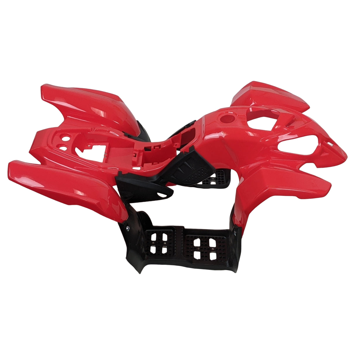 ATV Body Fender Assembly with Seat for Panther 110PL 125PL Coolster 3050B, TaoTao ATA110L (Red)