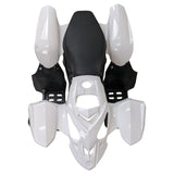 Complete ATV Body Fender Kit with Seat for Panther 110PL, 125PL, Coolster 3050B, TaoTao ATA110L (White)