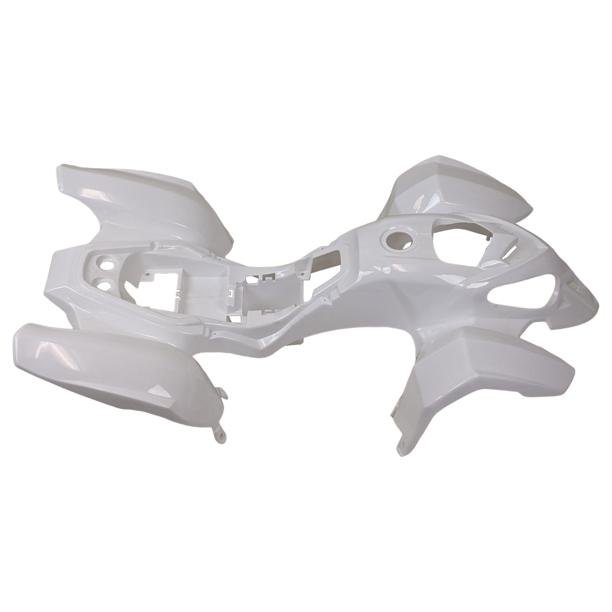 ATV Complete Plastic Body Fender Assembly for Panther 110PL, 125PL, Coolster 3050B, TaoTao Ata110L (White)