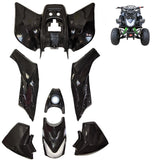 ATV Plastic Body Panels Fender Taotao ATA110H Coolster ATV-3125A 110cc 125cc - BLACK