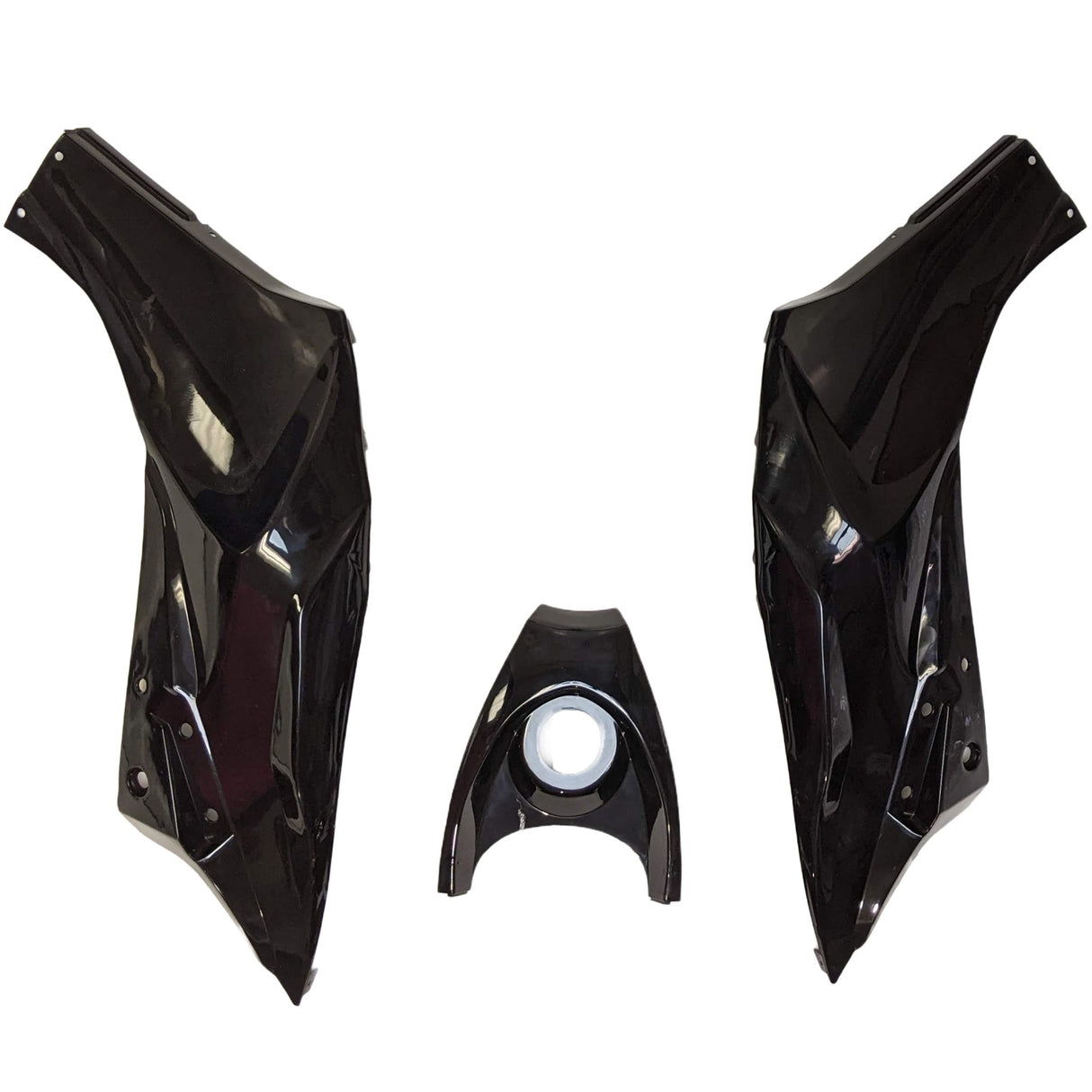 ATV Plastic Body Panels Fender Taotao ATA110H Coolster ATV-3125A 110cc 125cc - BLACK