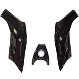 ATV Plastic Body Panels Fender Taotao ATA110H Coolster ATV-3125A 110cc 125cc - BLACK