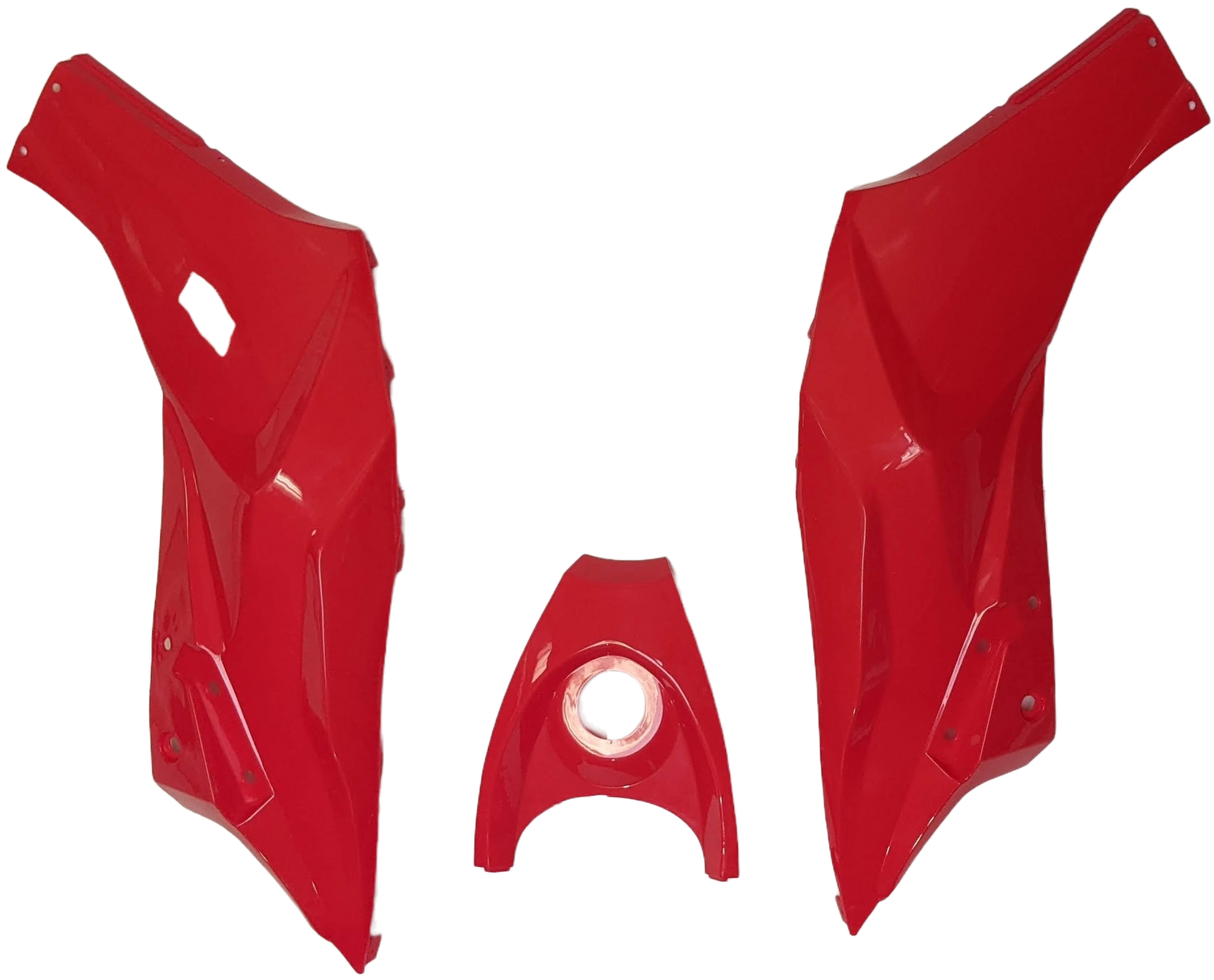 ATV Plastic Body Panels Fender Taotao ATA110H Coolster ATV-3125A 110cc 125cc -RED