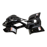2 Piece ATV Body Fender Kit Tao Tao ATA110B, BoulderB1 - Glossy Black