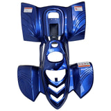 ATV Body Fender Kit - 2 Piece - BLUE - Tao Tao ATA110B, BoulderB1