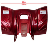 ATV Body Fender Kit - 2 Piece - RED - Tao Tao ATA110B, BoulderB1