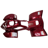 ATV Body Fender Kit - 2 Piece - RED - Tao Tao ATA110B, BoulderB1