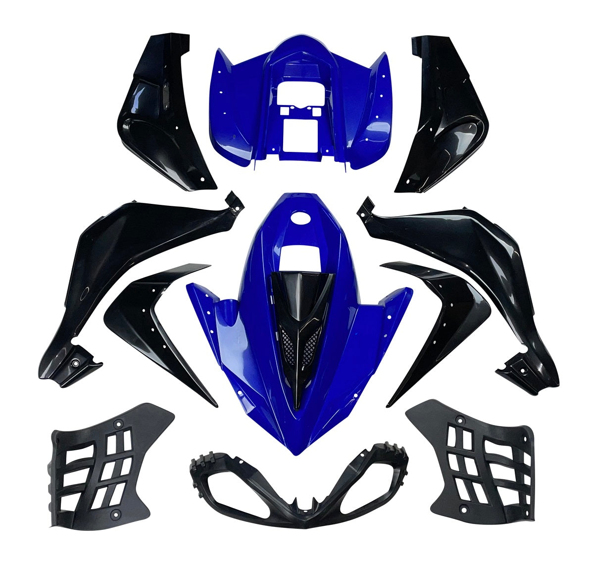 Body Fender Kit for Chinese ATV - BLUE - Taotao ATA125G