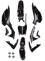 ABS Plastic Body Fairing Kit Set Black for HONDA CRF110F 2013-2018 Pit Dirt Bike