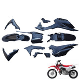 ABS Plastic Body Fairing Kit Set Black for HONDA CRF110F 2013-2018 Pit Dirt Bike