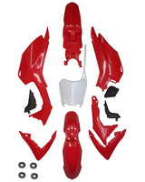 ABS Plastic Body Fairing Kit Set Red for HONDA CRF110F 2013-2018 Pit Dirt Bike