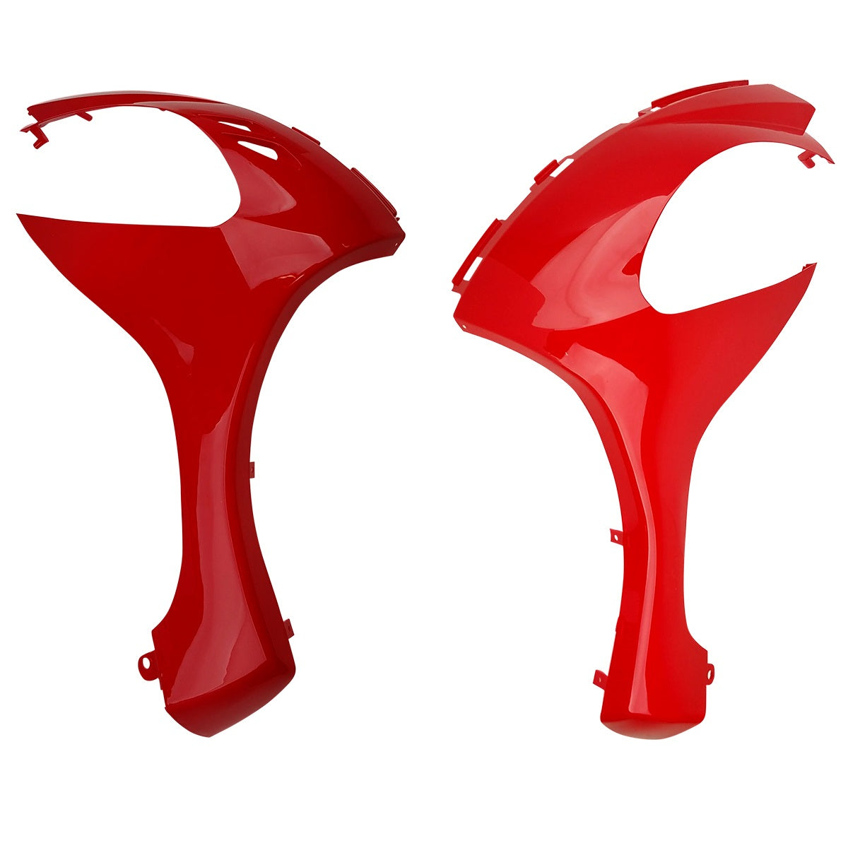 Front Left & Right Panels RED ABS Body Plastic Jonway Force B Valero