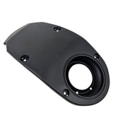 RedCap Plastic Gas Fuel Tank Cover Body with 4 Mounting Hole for Jonway YY125 Scooter, Cougar Rocket 50cc 125cc 150cc, Jonway Version YY125-2A - Durable Construction - Easy Installation (Sleek Black)