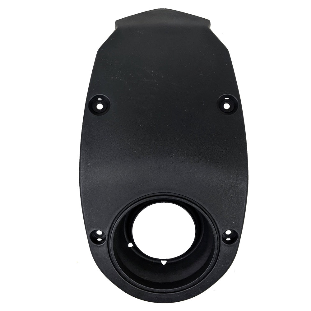 RedCap Plastic Gas Fuel Tank Cover Body with 4 Mounting Hole for Jonway YY125 Scooter, Cougar Rocket 50cc 125cc 150cc, Jonway Version YY125-2A - Durable Construction - Easy Installation (Sleek Black)