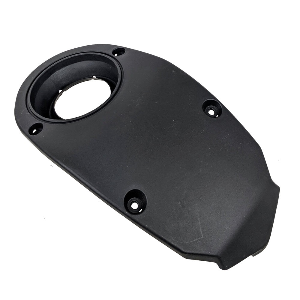RedCap Plastic Gas Fuel Tank Cover Body with 4 Mounting Hole for Jonway YY125 Scooter, Cougar Rocket 50cc 125cc 150cc, Jonway Version YY125-2A - Durable Construction - Easy Installation (Sleek Black)