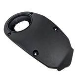 RedCap Plastic Gas Fuel Tank Cover Body with 4 Mounting Hole for Jonway YY125 Scooter, Cougar Rocket 50cc 125cc 150cc, Jonway Version YY125-2A - Durable Construction - Easy Installation (Sleek Black)