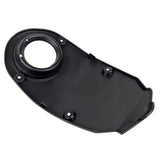 RedCap Plastic Gas Fuel Tank Cover Body with 4 Mounting Hole for Jonway YY125 Scooter, Cougar Rocket 50cc 125cc 150cc, Jonway Version YY125-2A - Durable Construction - Easy Installation (Sleek Black)