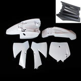 KTM50 SX 50 JUNIOR 50cc SX Fender Plastic Body Kit 2002-2008 KTM WHITE