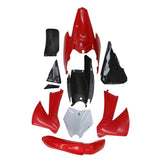 Complete Plastic Fender Fairing Body Kit for KTM 85 SX85/105 KTM250 SX XC Dirt Bike Replacement for 2006-2012 Models (RED)