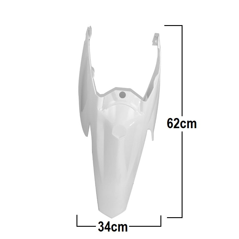 Complete Plastic Fender Fairing Body Kit for KTM 85 SX85/105 KTM250 SX XC Dirt Bike Replacement for 2006-2012 Models (White)