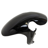 01 - Front Fender - BLACK-ABS Body Parts, Jonway YY50QT - Version 2022