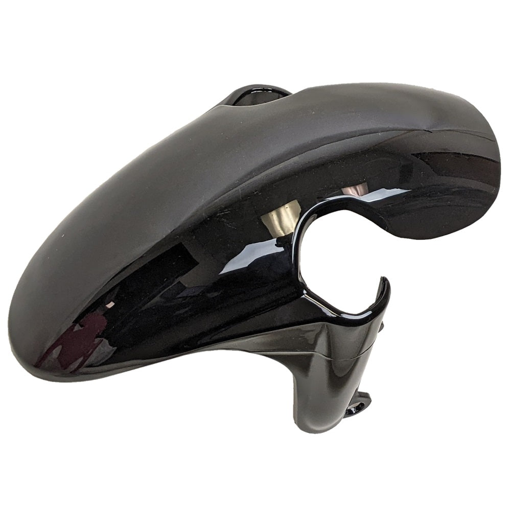 01 - Front Fender - BLACK-ABS Body Parts, Jonway YY50QT - Version 2022