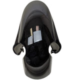 01 - Front Fender - BLACK-ABS Body Parts, Jonway YY50QT - Version 2022
