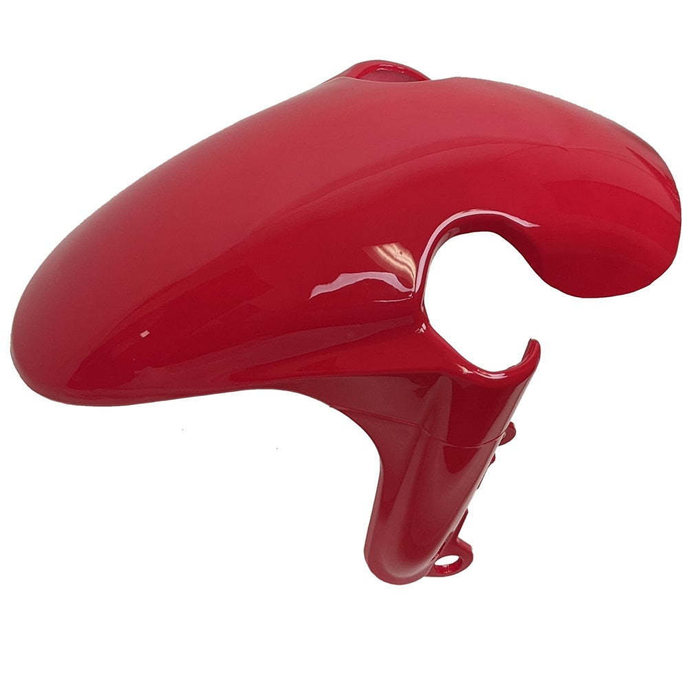 01 - Front Fender - RED-ABS Body Parts, Jonway YY50QT - Version 2022