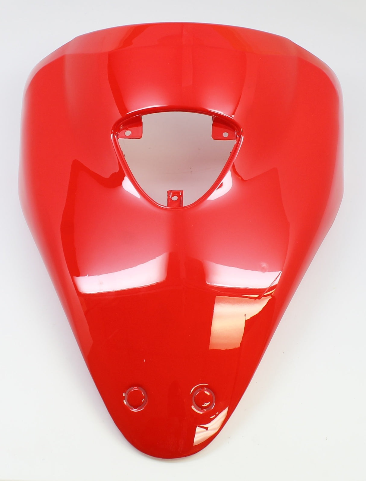 03 - Front Upper Cover - RED-ABS Body Parts, Jonway YY50QT-21