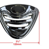 Chrome Insert for Jonway YY50QT-21 Front Upper Cover