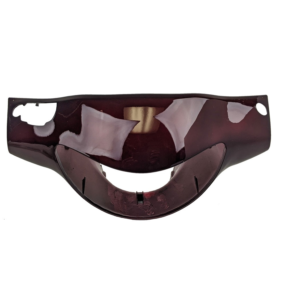 04 - Headlight Cover - BURGUNDY-ABS Body Parts, Jonway YY50QT-21