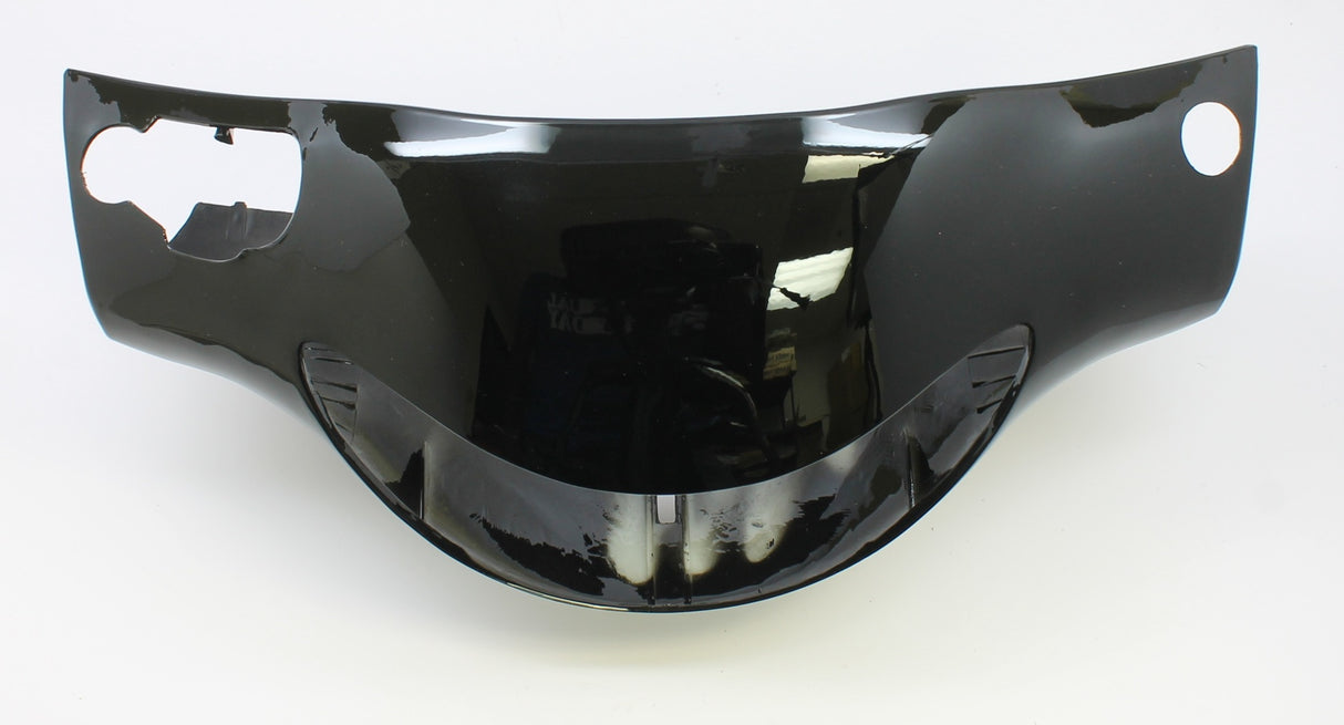 04 - Headlight Cover - BLACK-ABS Body Parts, Jonway YY50QT-21