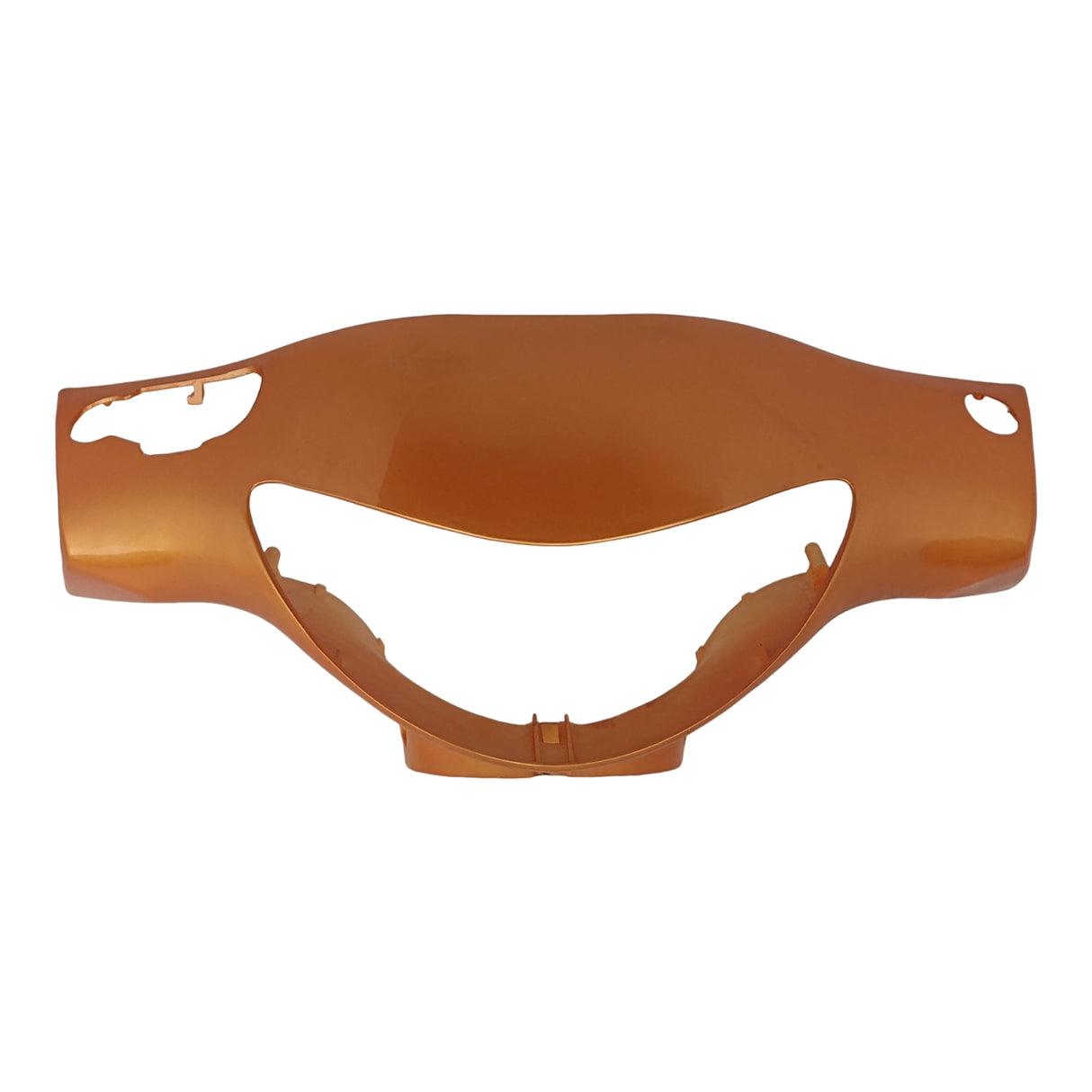 RedCap 04 - OEM Headlight Front Plastic Body Cover Parts Compatible for Jonway YY50QT-21 Scooter Engine Stylish and Durable Replacement Cover of Your Scooter - ORANGE Ver 2