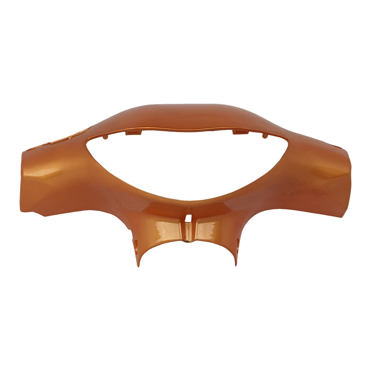 RedCap 04 - OEM Headlight Front Plastic Body Cover Parts Compatible for Jonway YY50QT-21 Scooter Engine Stylish and Durable Replacement Cover of Your Scooter - ORANGE Ver 2